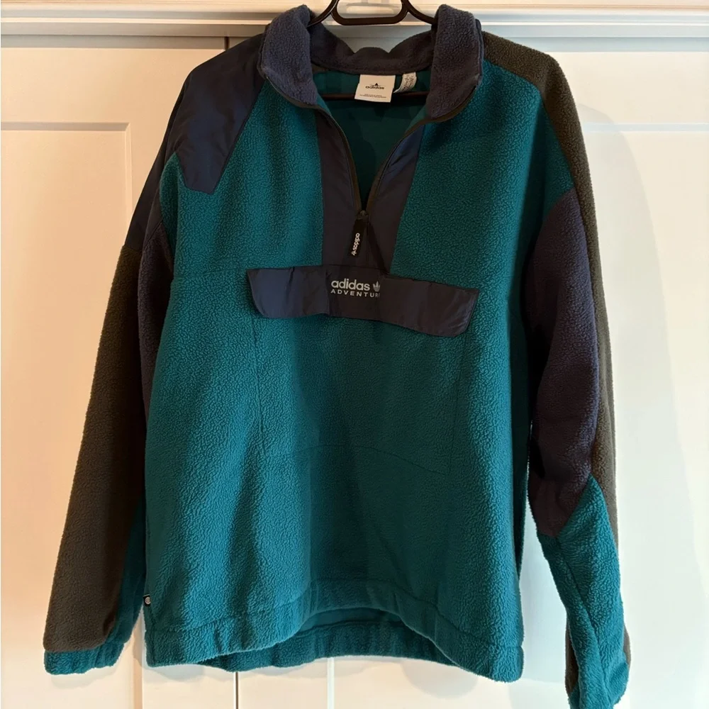 Adidas Adventure Teal and Navy Fleece